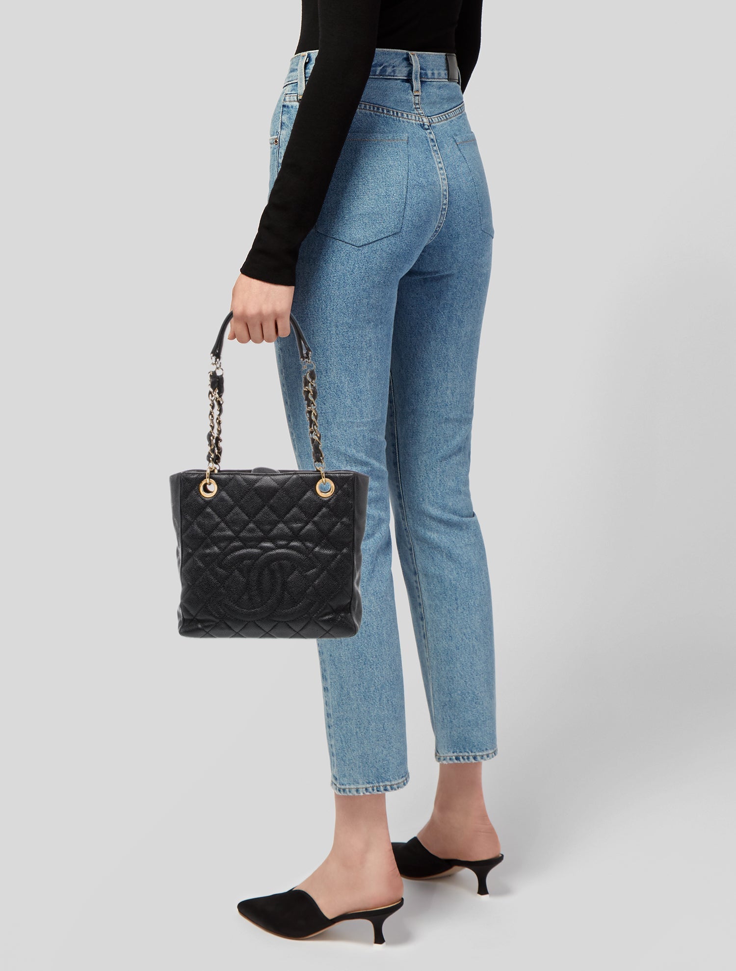 Chanel Petite Shopping Tote