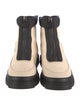 Chanel Interlocking CC Logo Leather Boots