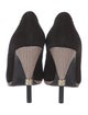 Chanel Interlocking CC Logo Suede Pumps