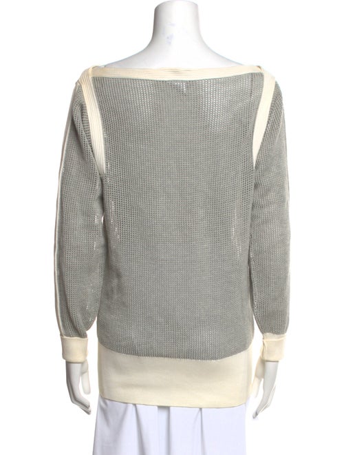 Chanel 2014 Colorblock Pattern Sweater