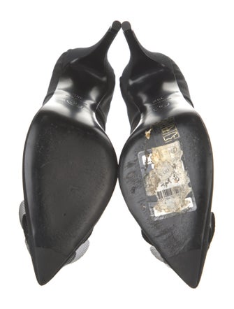 Chanel 2019 Camellia Accent Pumps