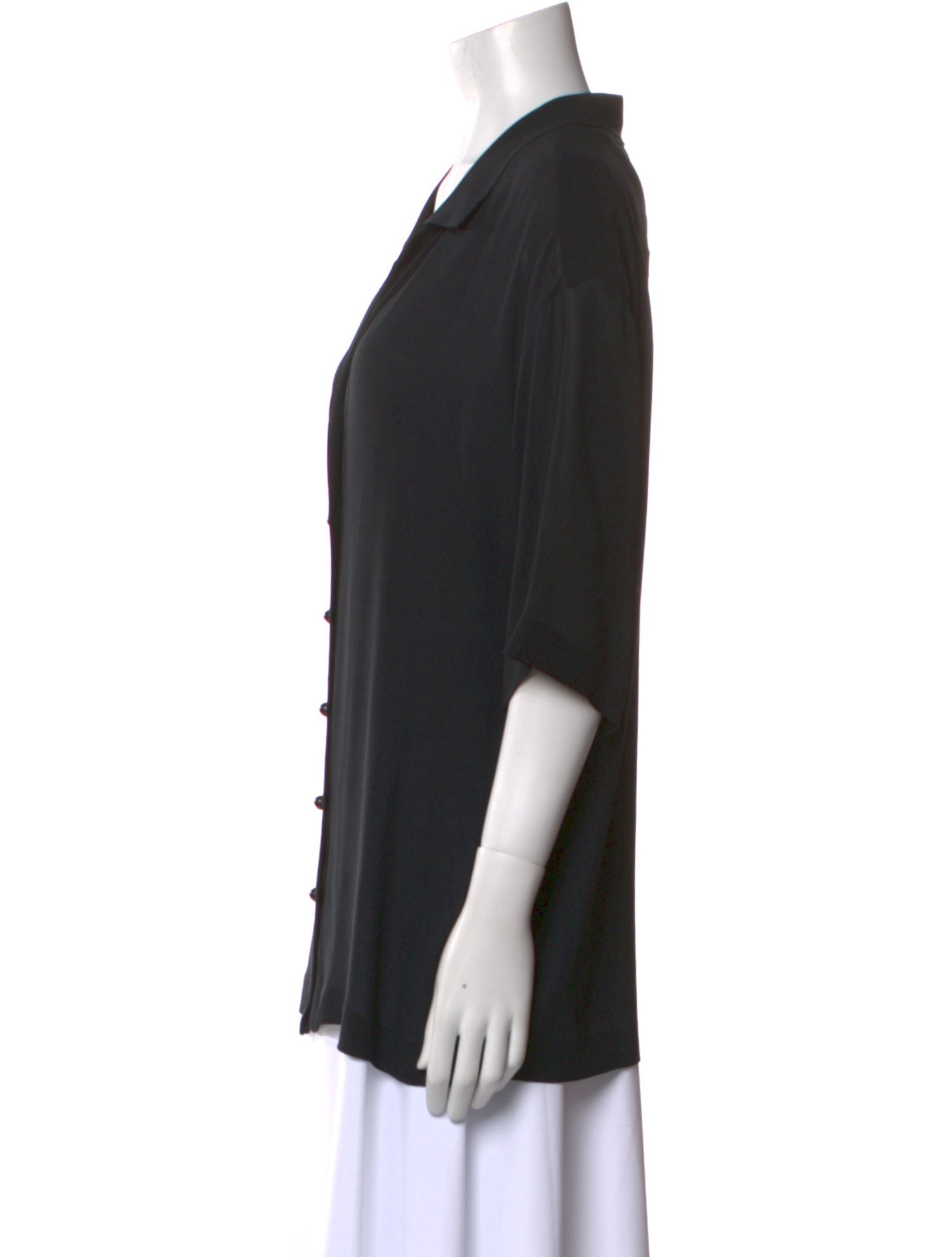 Chanel Vintage 1990's Button-Up Top