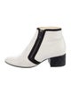 Chanel Interlocking CC Logo Leather Boots
