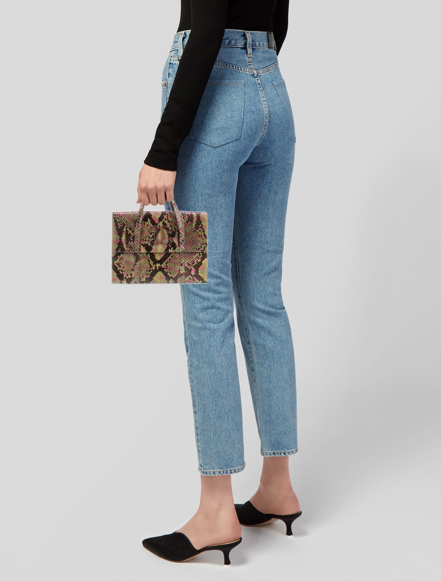 Chanel Python CC Handle Bag