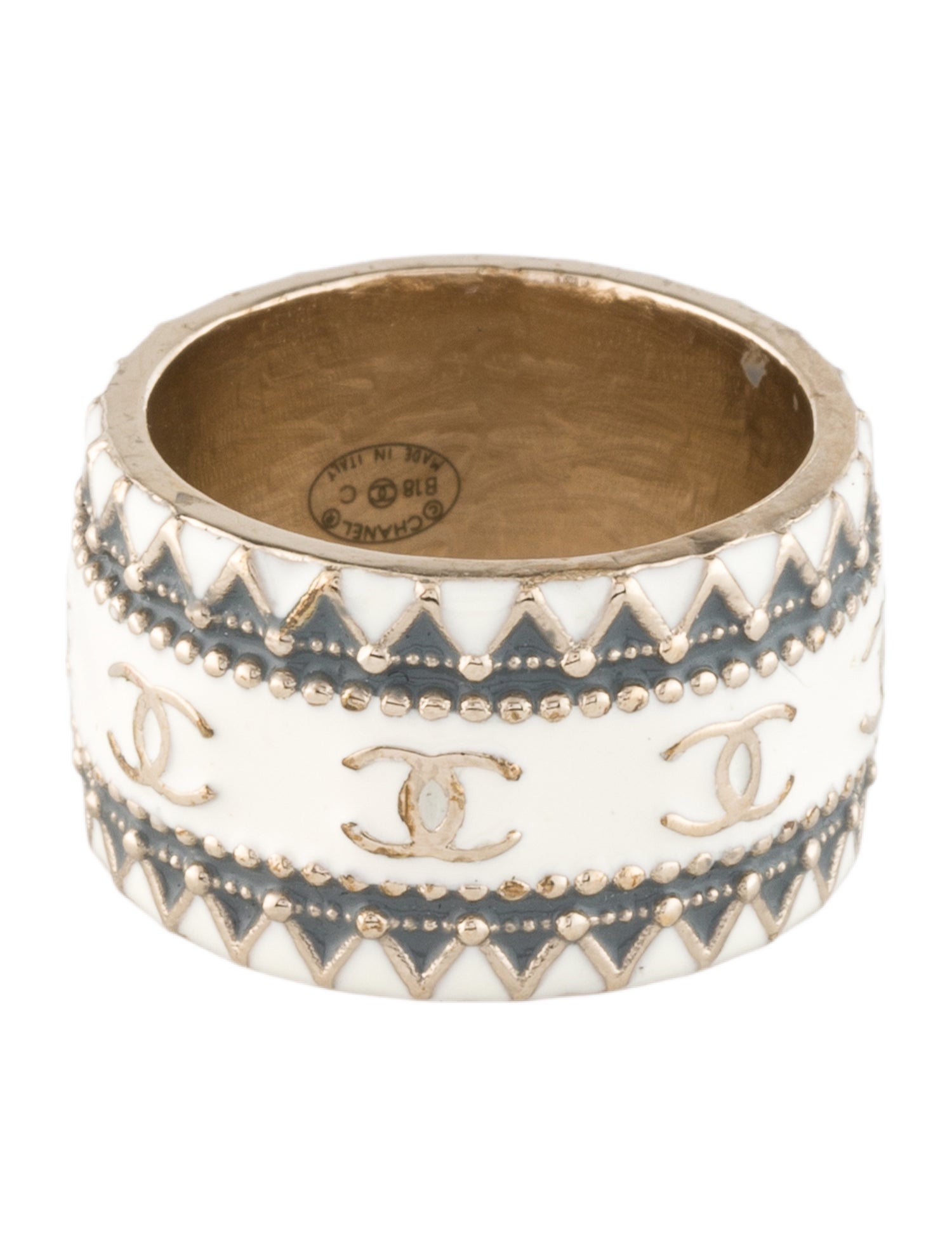 Chanel Enamel CC Band