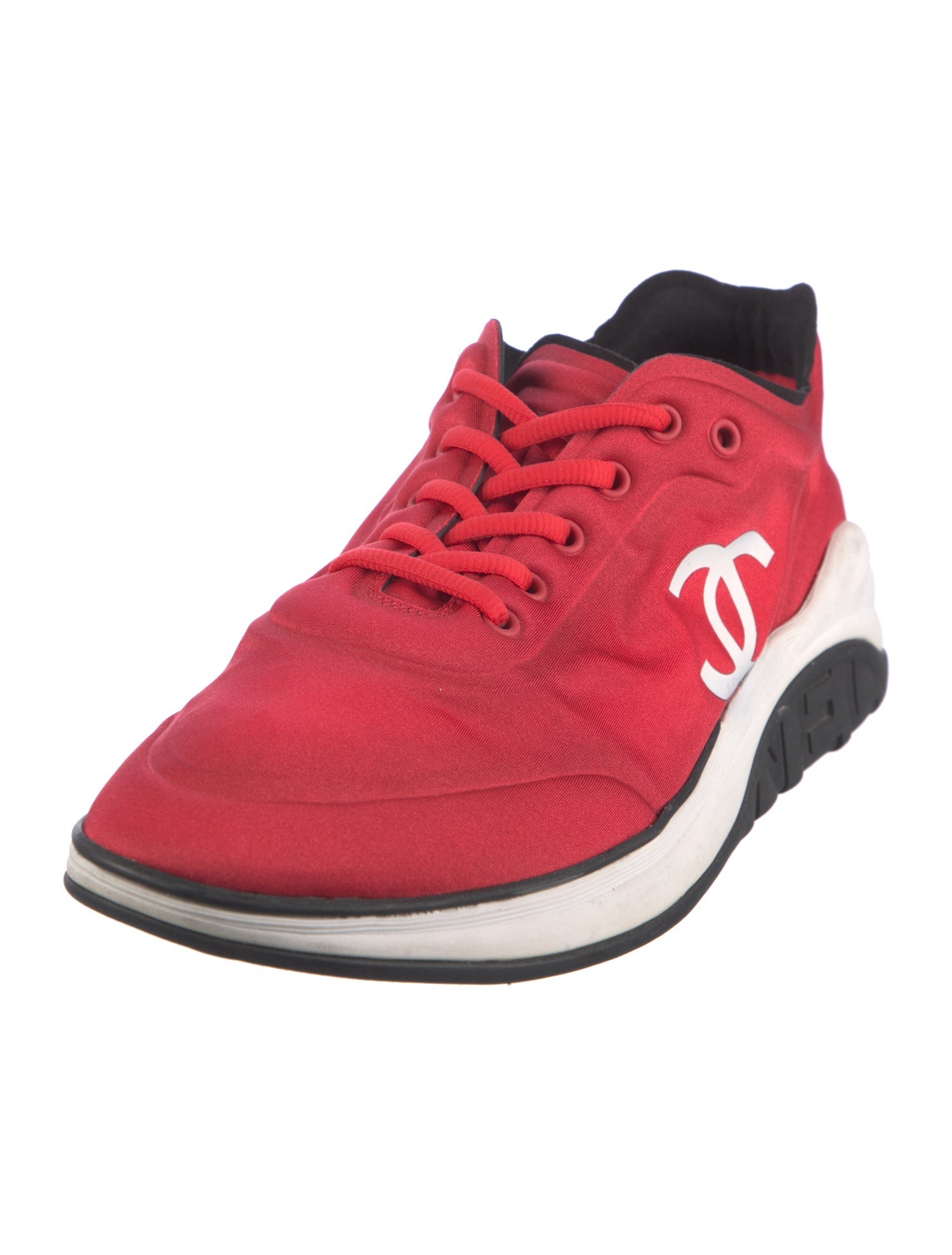 Chanel Interlocking CC Logo Sneakers