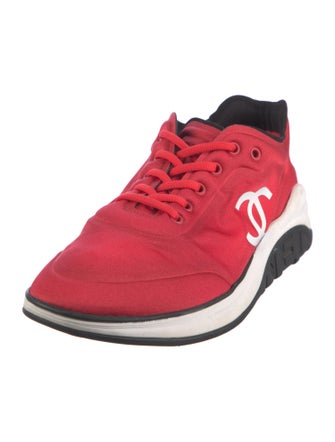 Chanel Interlocking CC Logo Sneakers