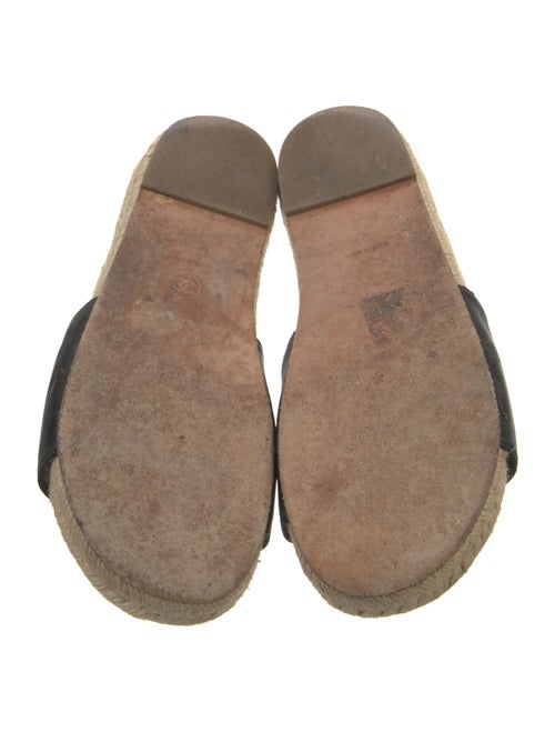 Chanel 2018 Interlocking CC Logo Espadrilles