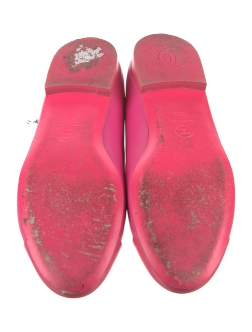 Chanel 2022 Interlocking CC Logo Ballet Flats