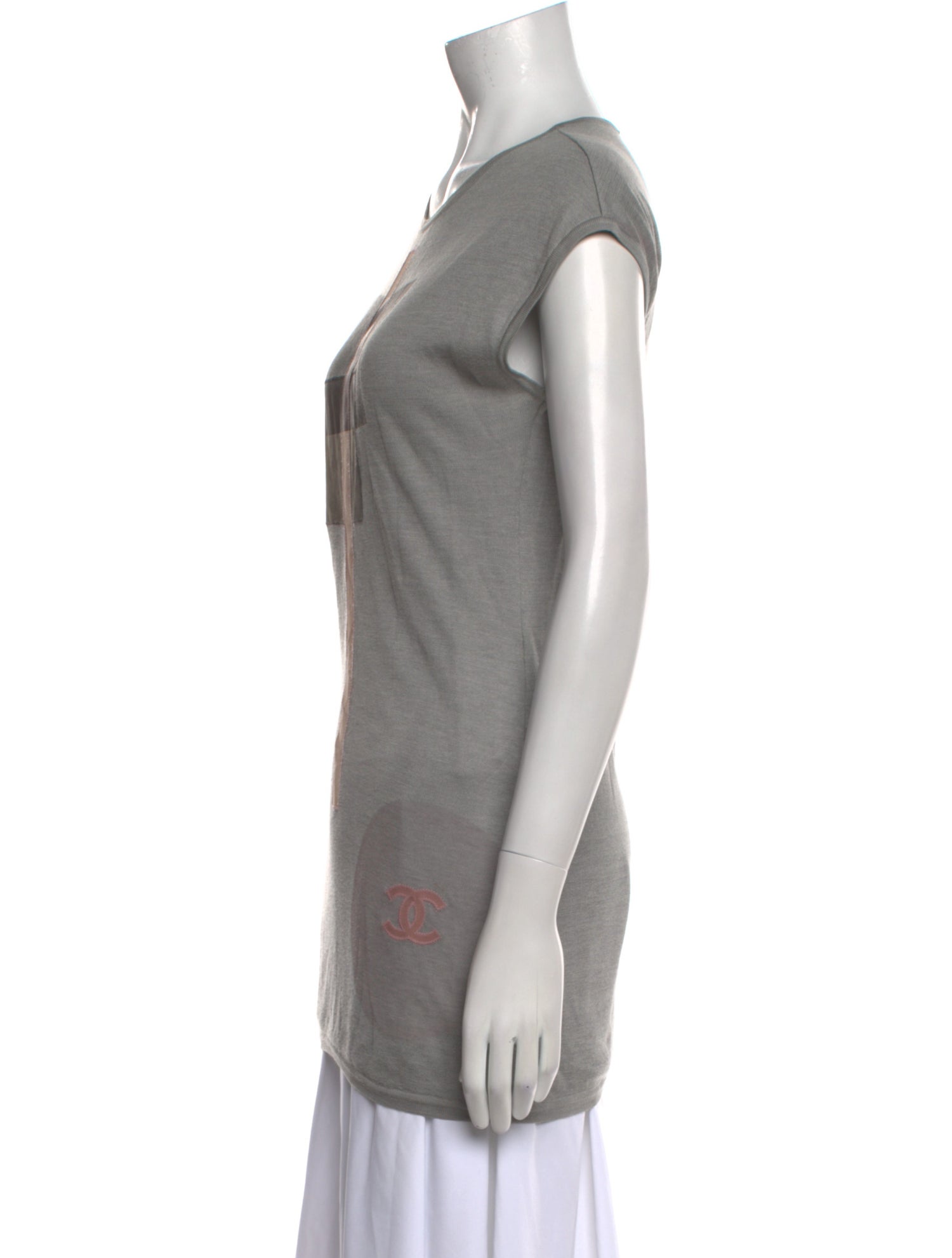 Chanel 2013 Silk T-Shirt