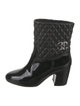 Chanel 2016 Interlocking CC Logo Rain Boots