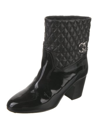 Chanel 2016 Interlocking CC Logo Rain Boots