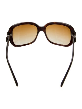 Chanel Interlocking CC Logo Oversize Sunglasses