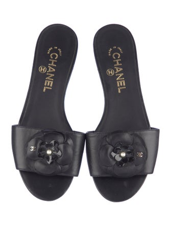 Chanel 2017 Interlocking CC Logo Slides