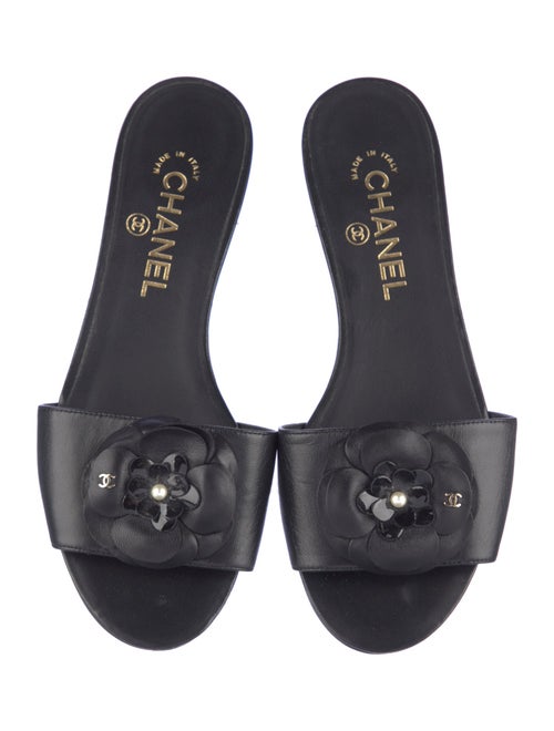 Chanel 2017 Interlocking CC Logo Slides