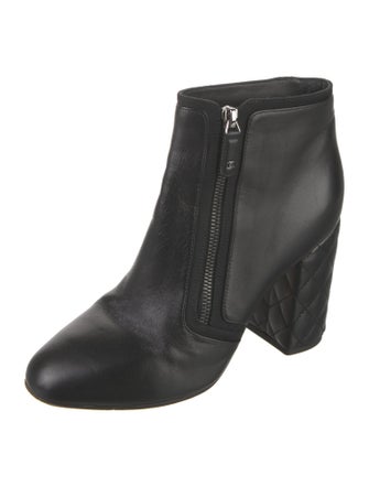 Chanel 2018 Interlocking CC Logo Boots