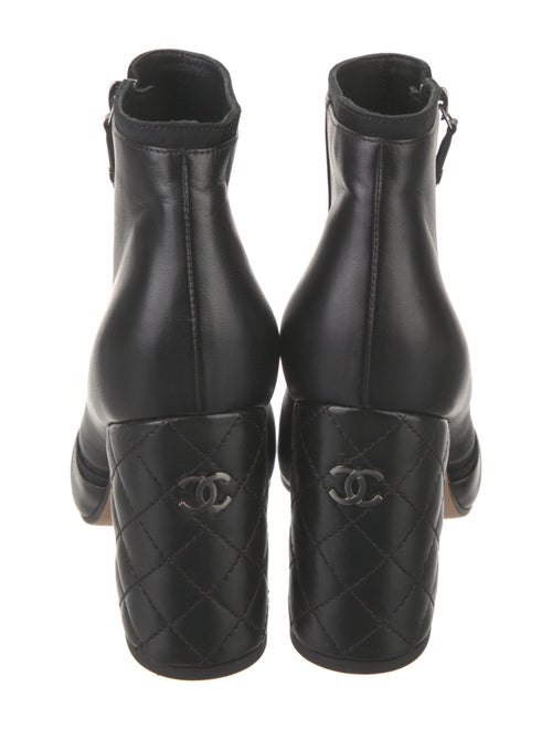 Chanel 2018 Interlocking CC Logo Boots