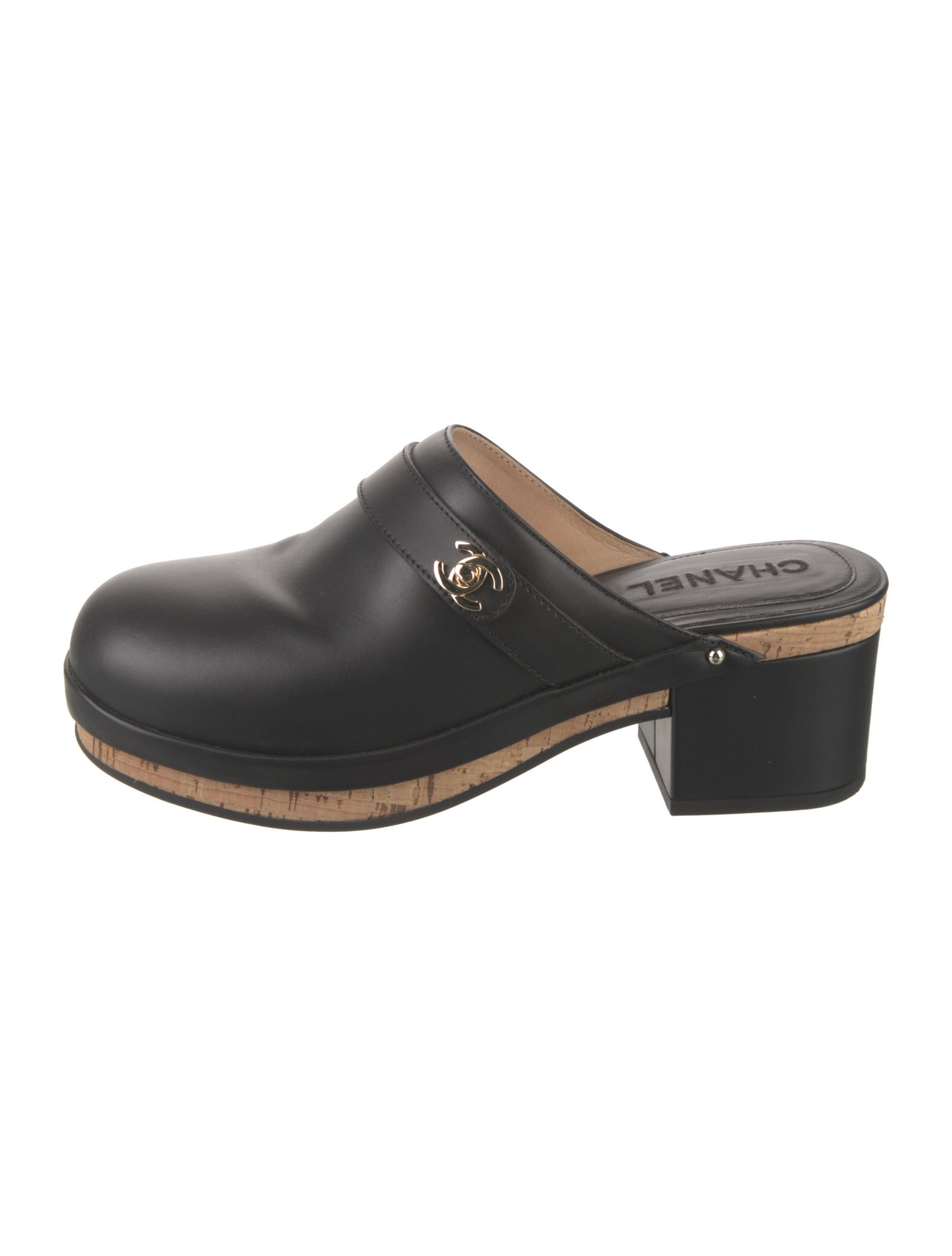 Chanel 2021 Interlocking CC Logo Mules