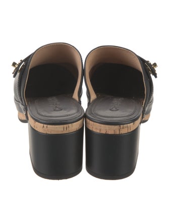 Chanel 2021 Interlocking CC Logo Mules
