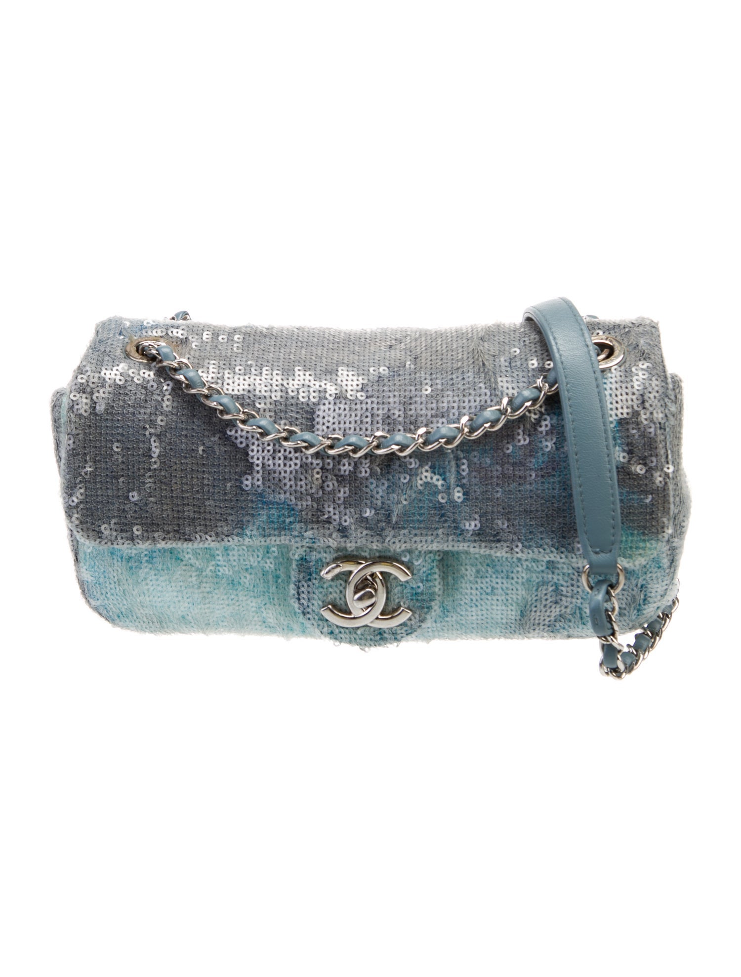 Chanel Small Sequin Waterfall Flap Bag