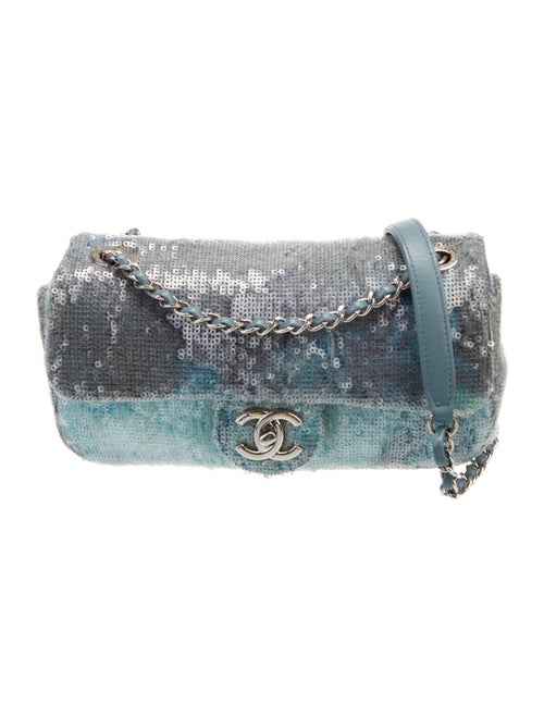 Chanel Small Sequin Waterfall Flap Bag