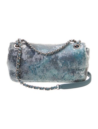 Chanel Small Sequin Waterfall Flap Bag