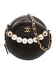 Chanel Chic Pearls Round Clutch w/ Chain