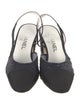 Chanel 2023 Interlocking CC Logo Slingback Pumps