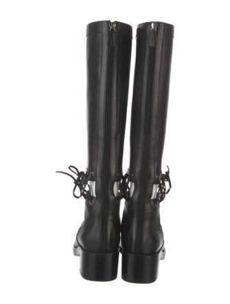 Chanel 2016 Interlocking CC Logo Riding Boots