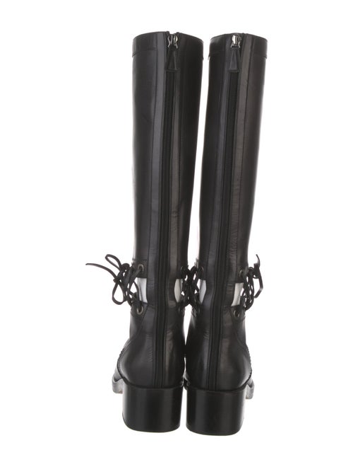 Chanel 2016 Interlocking CC Logo Riding Boots