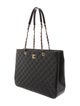 Chanel Quilted Shopping Tote