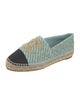 Chanel 2023 Interlocking CC Logo Espadrilles