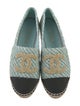 Chanel 2023 Interlocking CC Logo Espadrilles