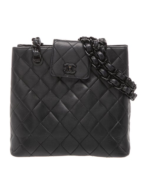 Chanel Quilted CC Flap Tote