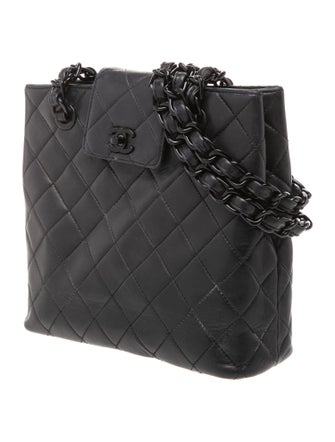 Chanel Quilted CC Flap Tote