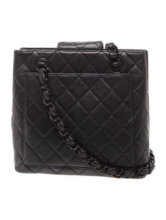 Chanel Quilted CC Flap Tote