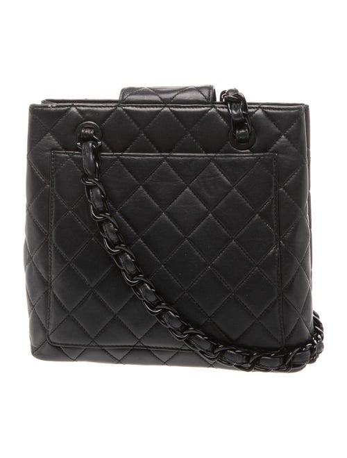 Chanel Quilted CC Flap Tote
