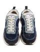 Chanel Interlocking CC Logo Denim Sneakers