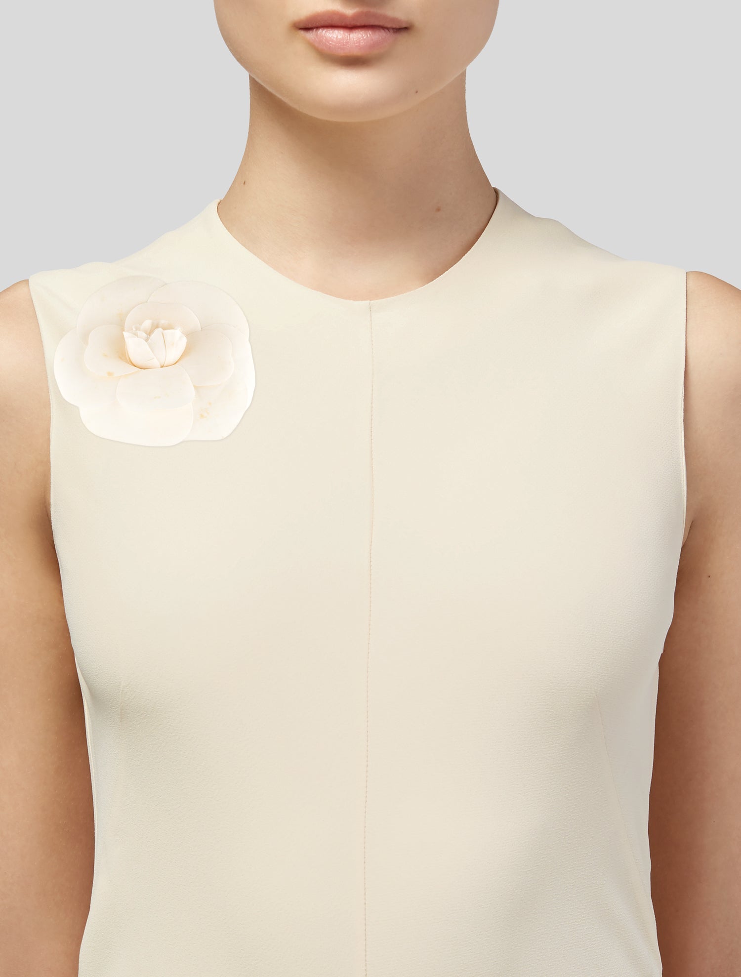 Chanel Vintage Camellia Brooch