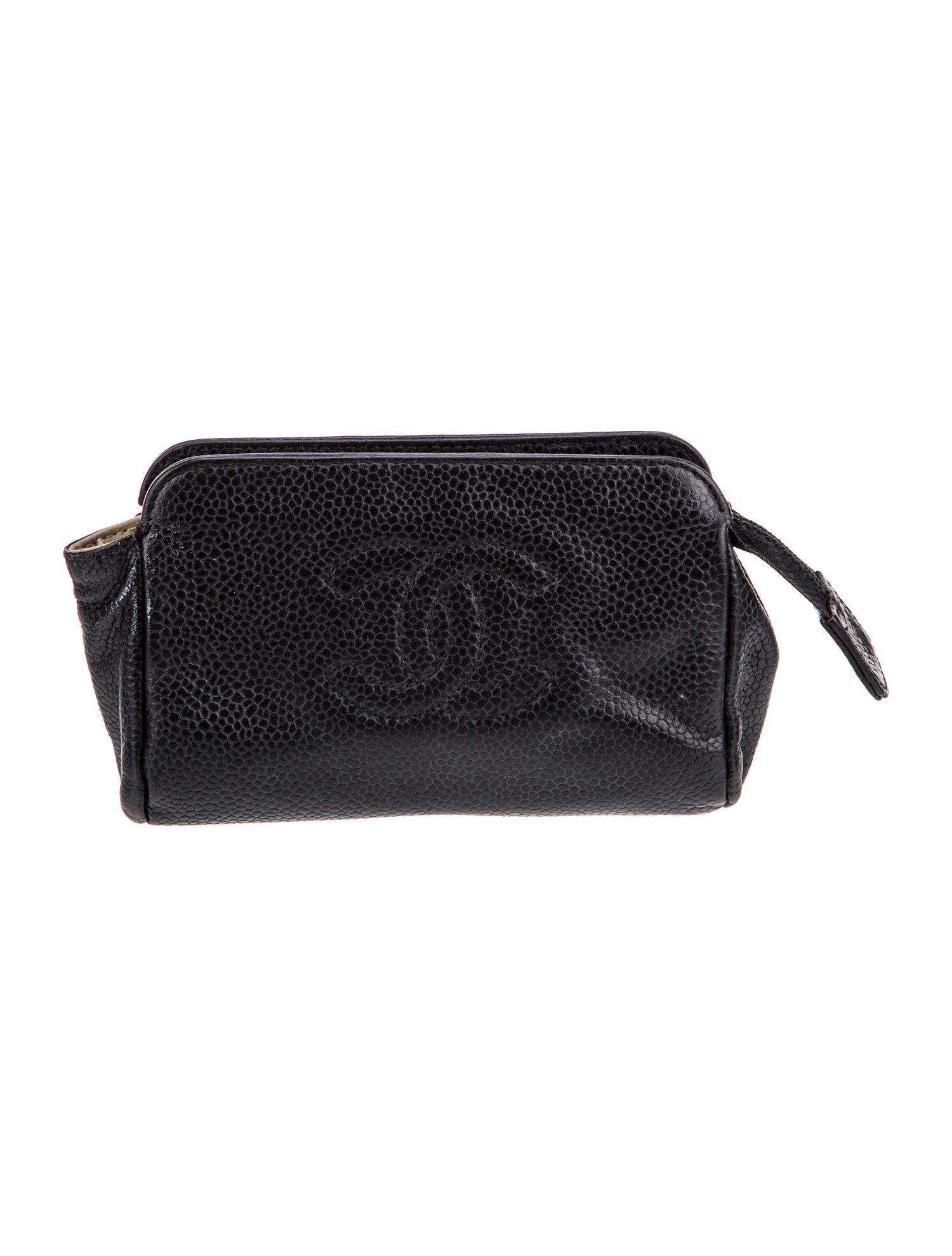 Chanel Caviar Mini Zip Pouch