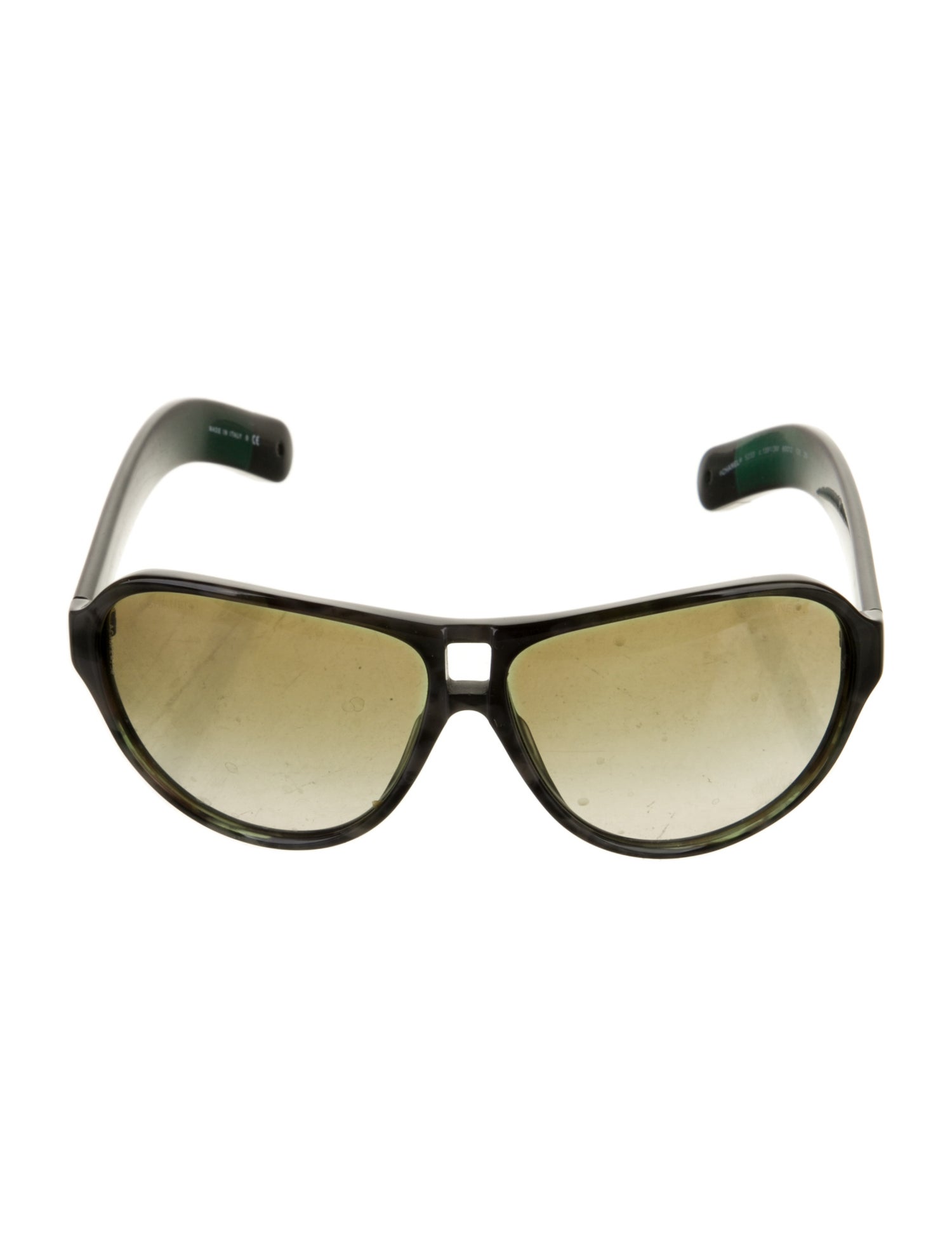 Chanel Havana Interlocking CC Logo Sunglasses