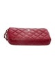 Chanel Double Zip Clutch w/ Chain