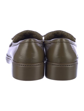 Chanel Interlocking CC Logo Leather Oxfords