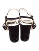 Chanel 2019 Interlocking CC Logo Sandals
