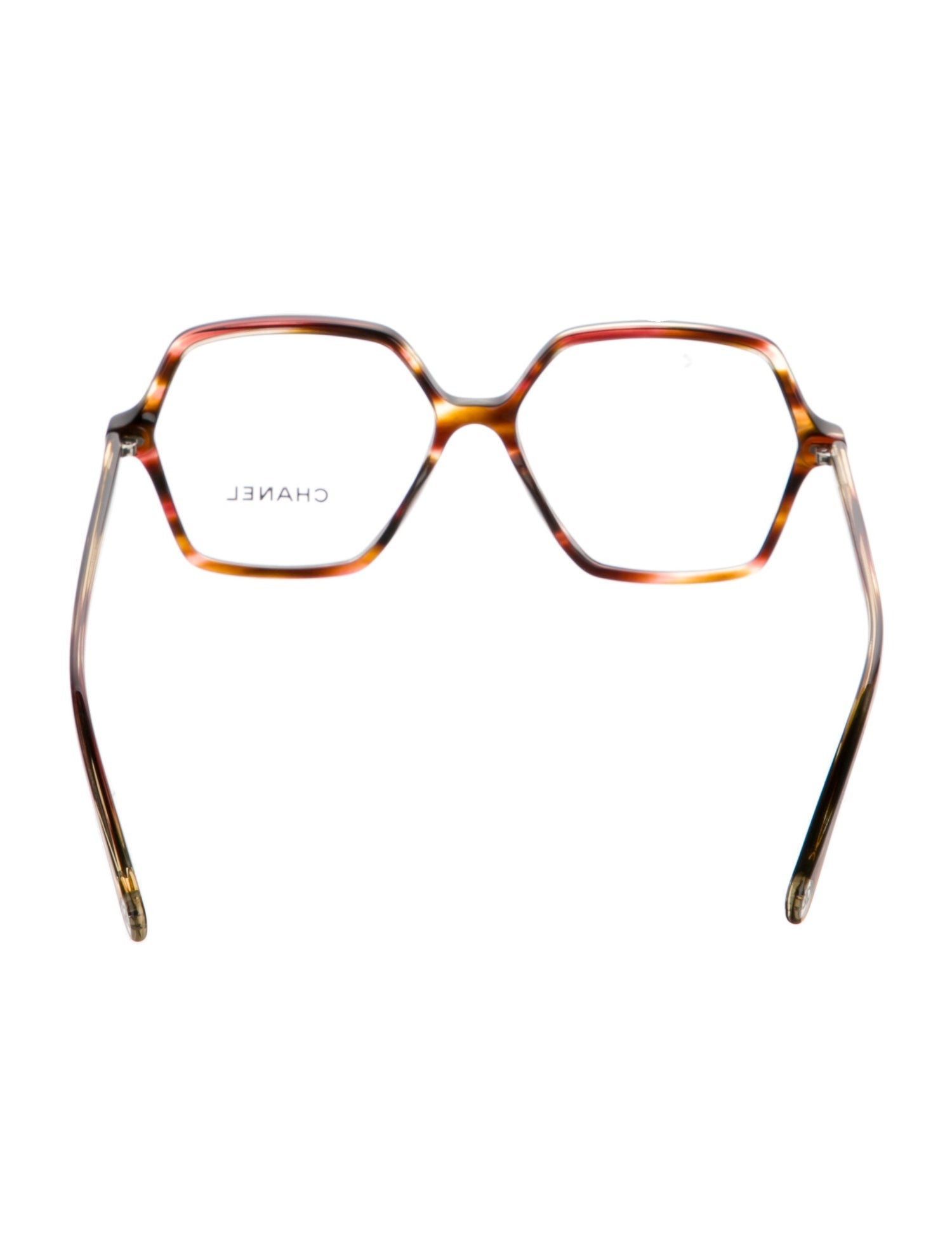 Chanel Interlocking CC Logo Square Eyeglasses