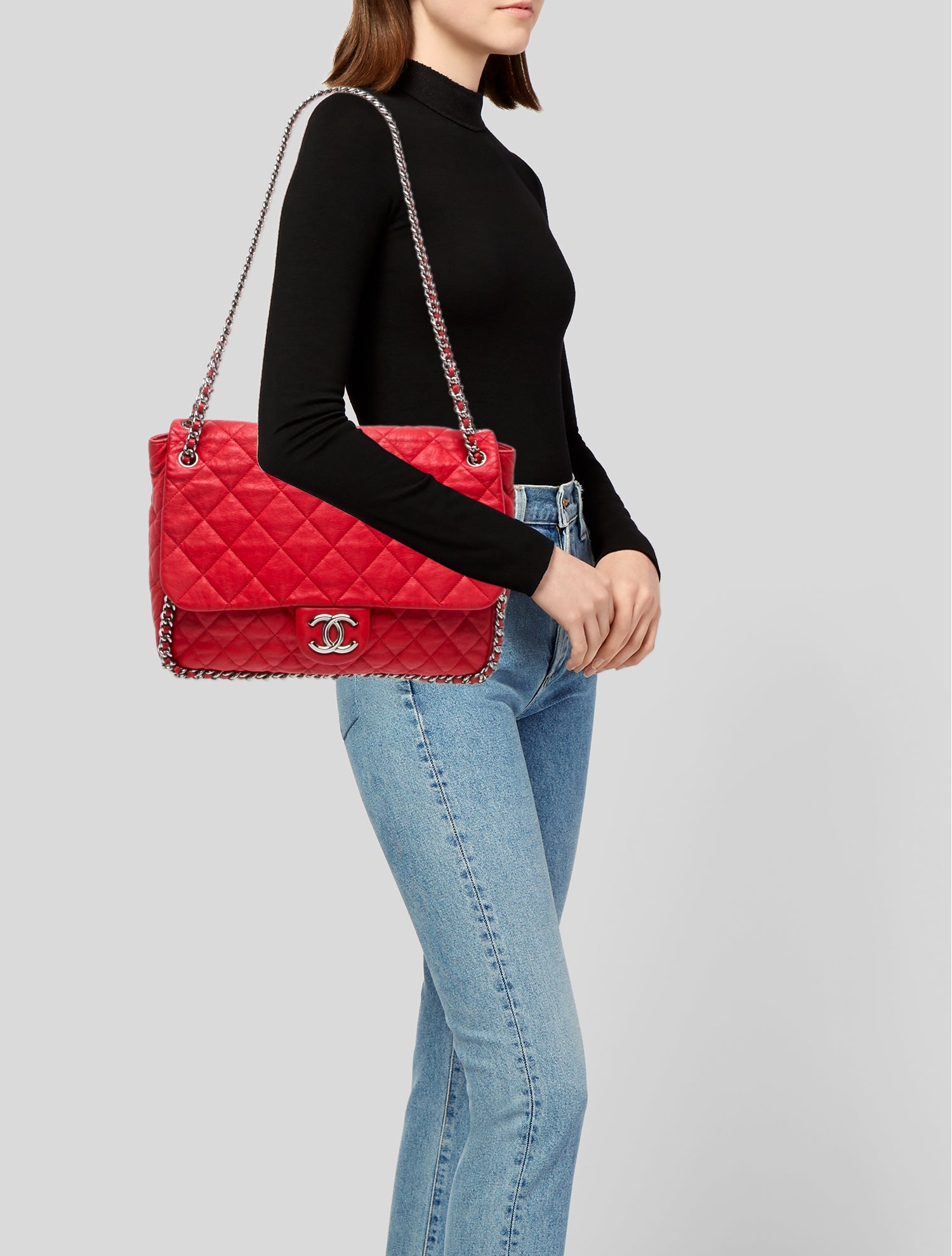 Chanel Chain Around Maxi Flap Bag