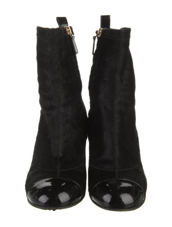 Chanel 2016 Interlocking CC Logo Sock Boots