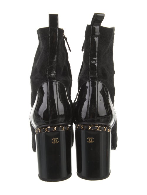 Chanel 2016 Interlocking CC Logo Sock Boots