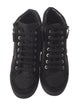 Chanel Interlocking CC Logo Suede Sneakers