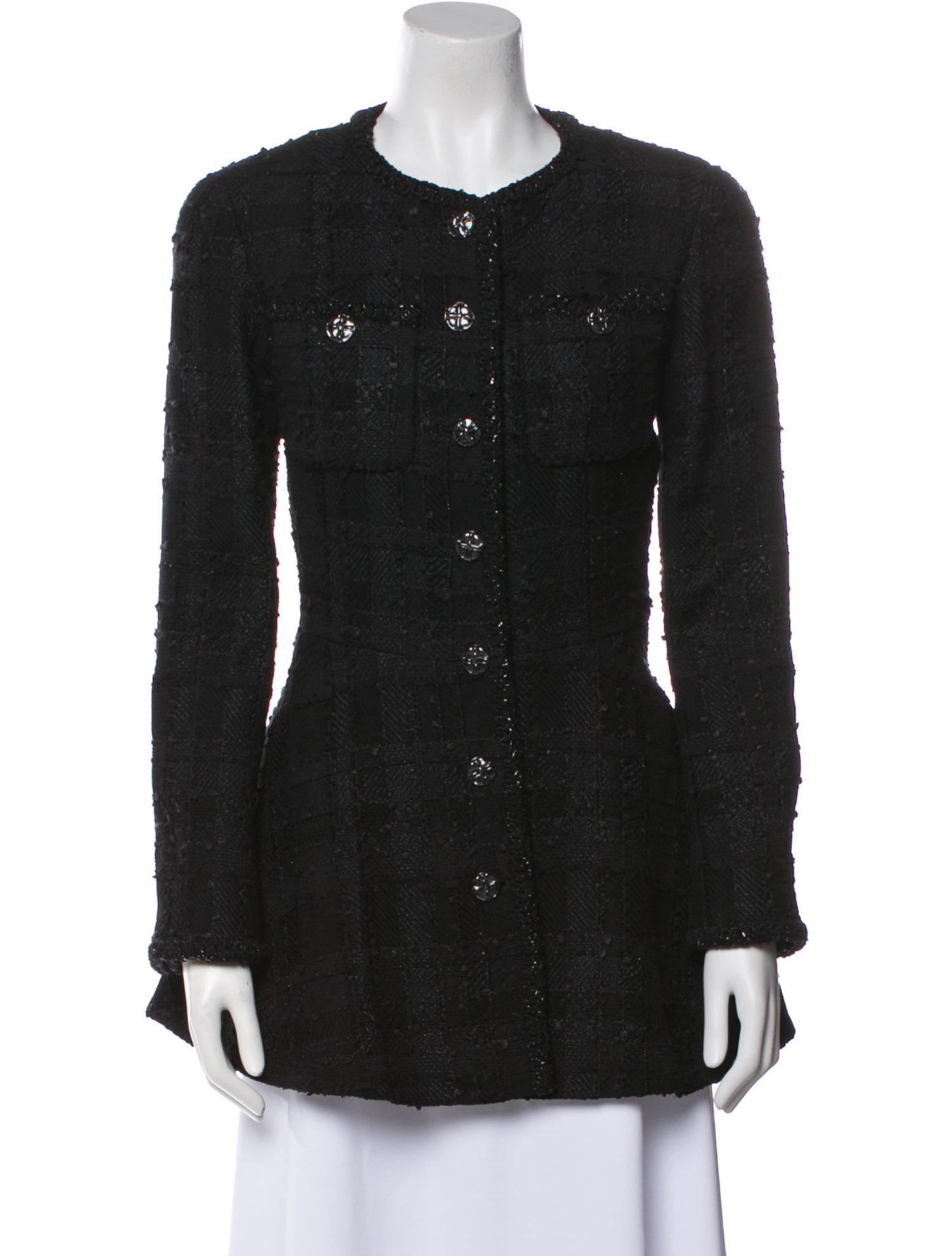 Chanel 2023 Tweed Pattern Coat